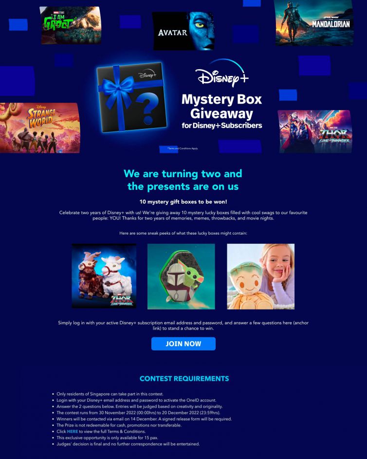 Starcade:<br>Disney Contest Platform